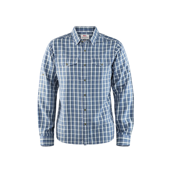 Fjällräven Abisko Cool Shirt Ls M - Uncle Blue - Miehet - L
