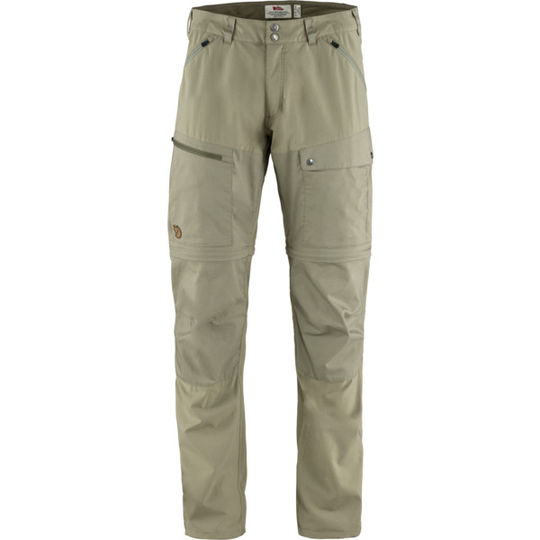 Fjällräven Abisko Midsummer Zip Off Trousers M - Savanna-light Olive - Miehet - 44