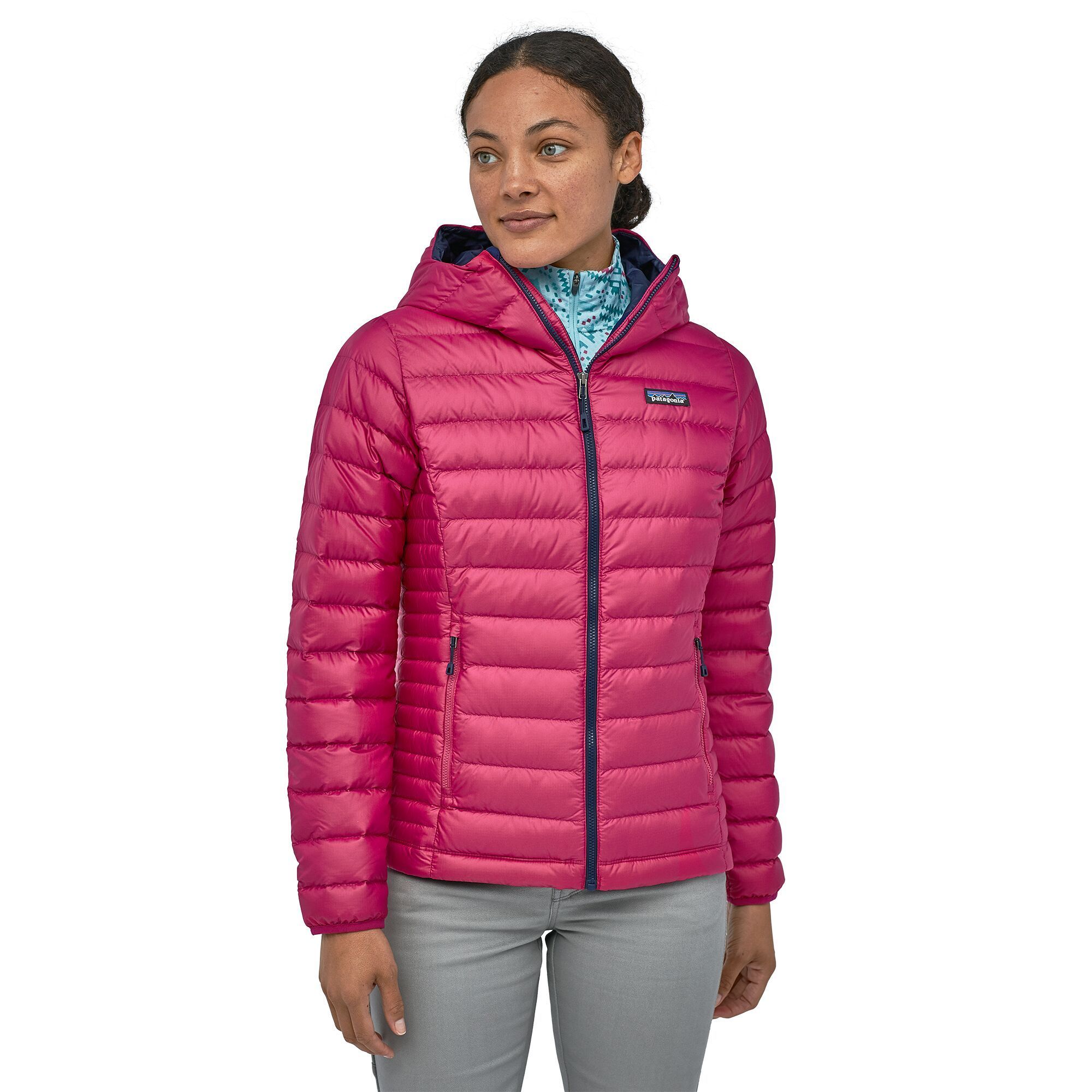 Patagonia Naisten Down Sweater Hupullinen Untuvatakki - Eettisestä Untuvasta, Craft Pink / XS