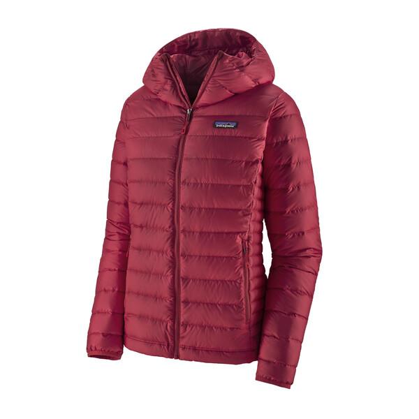 Patagonia Naisten Down Sweater Hupullinen Untuvatakki - Eettisestä Untuvasta, Roamer Red / S