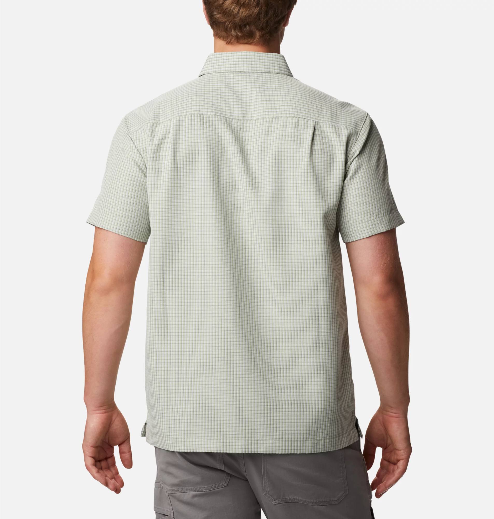 Men's Lakeside Trail II Short Sleeve Shirt Vaaleanvihreä L