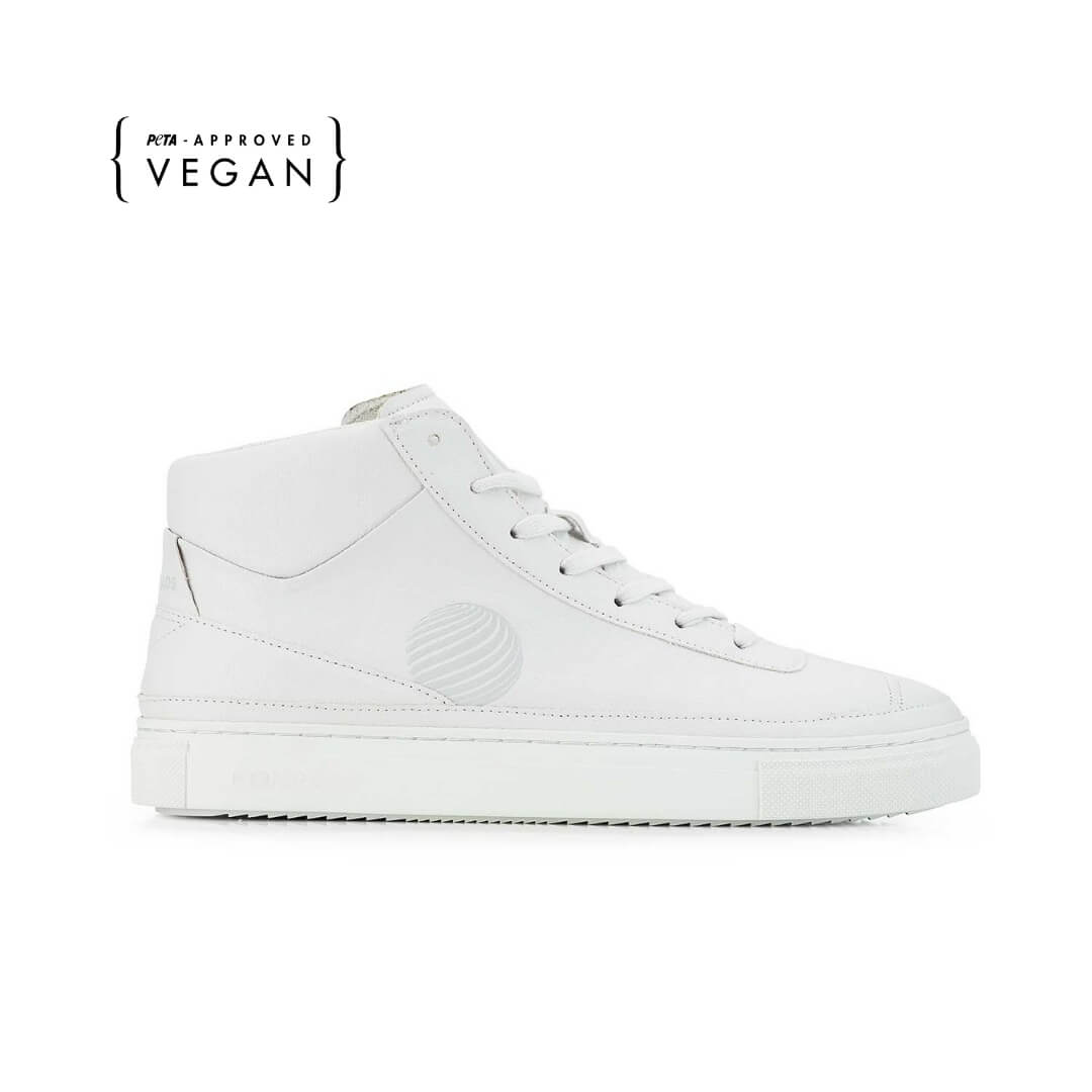 Komrads APL korkeavartinen vegaanitennari, Monowhite / 43