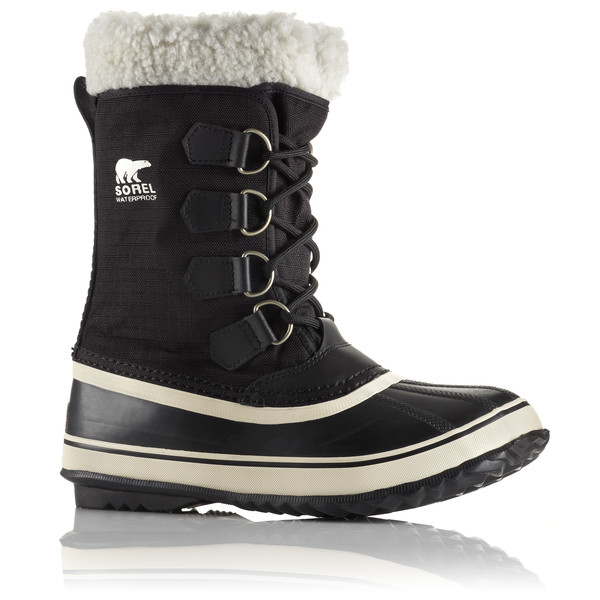 Sorel Winter Carnival Wp - Black, Stone - Naiset - US 10