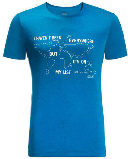 Pack & Go Travel Tee Pacific M