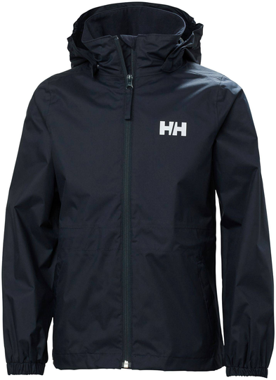 Jr Celeste Rain Jacket Navy 140
