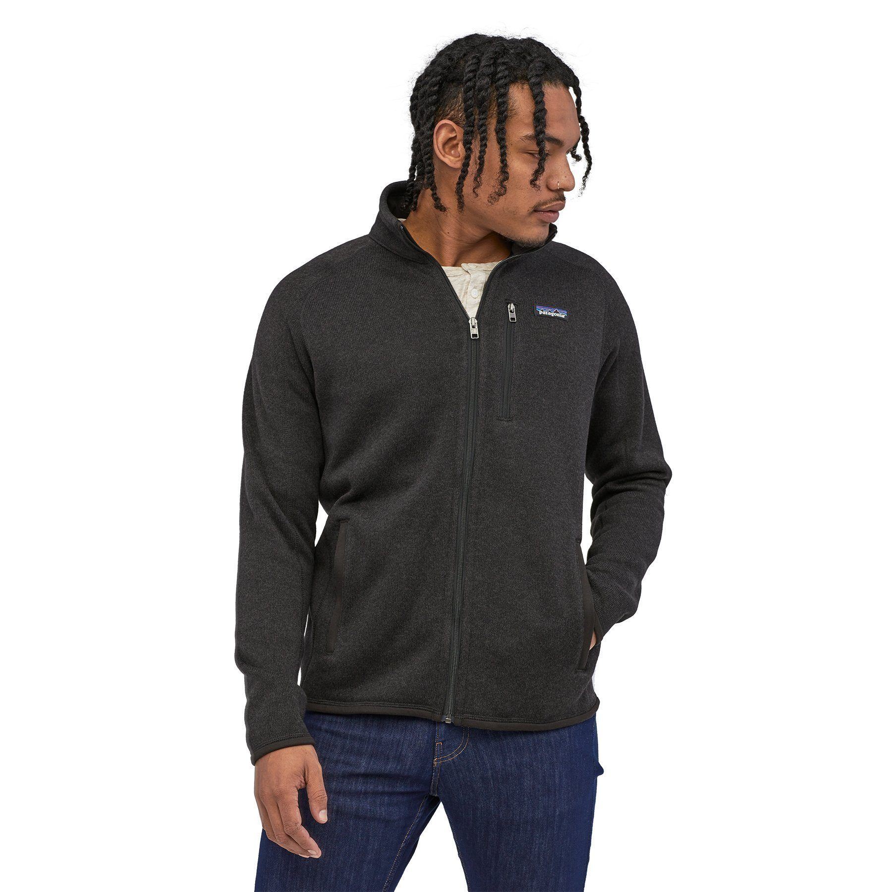 Patagonia Better Sweater® Fleece Takki - 100 % kierrätetystä polyesterista, Black / S