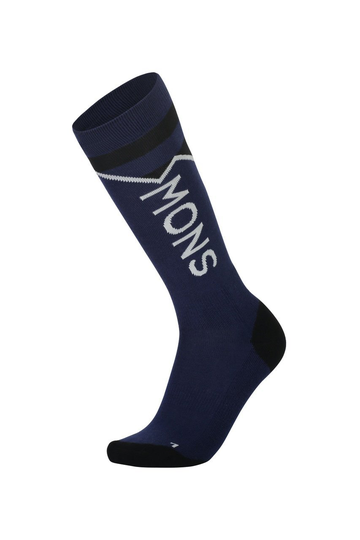 Mons Royale Miesten Merinovillasukat - Lift Access Sock, Royale Blue / S (39-41)