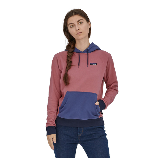 Patagonia naisten P-6 Label Organic huppari - 100% luomupuuvillaa, Light Star Pink / S