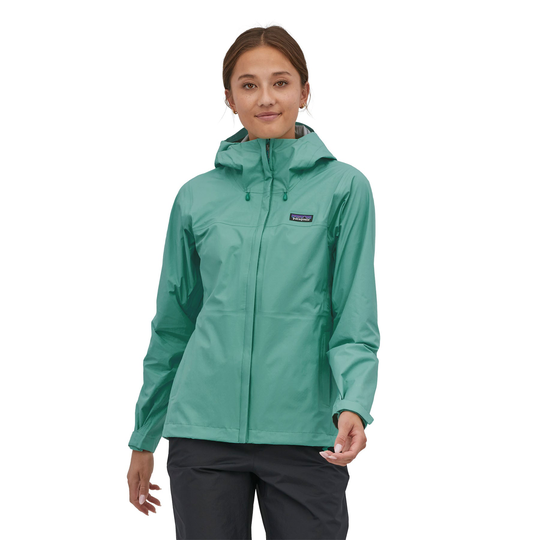 Patagonia Naisten Torrentshell 3L Kuoritakki - Kierrätetty Nylon, Fresh Teal / S