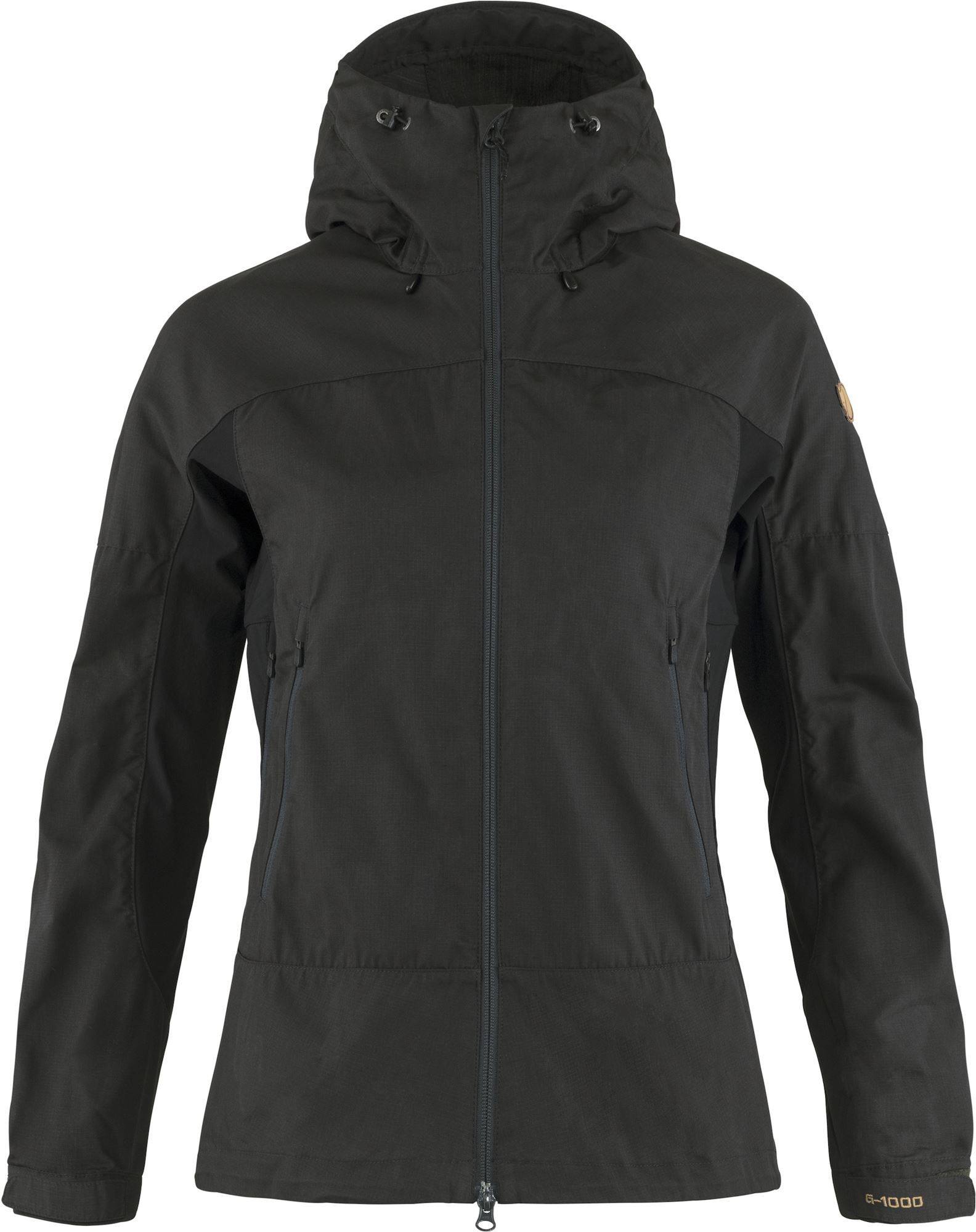 Abisko Lite Trekking Jacket W Harmaa / Musta L
