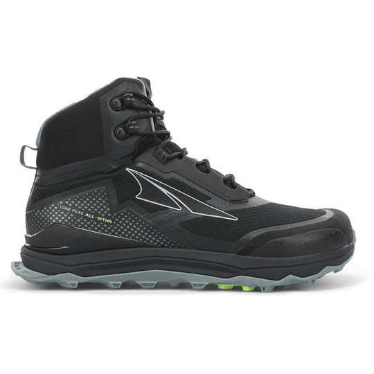 Altra Lone Peak All-wthr Mid W - Black - Naiset - US 6
