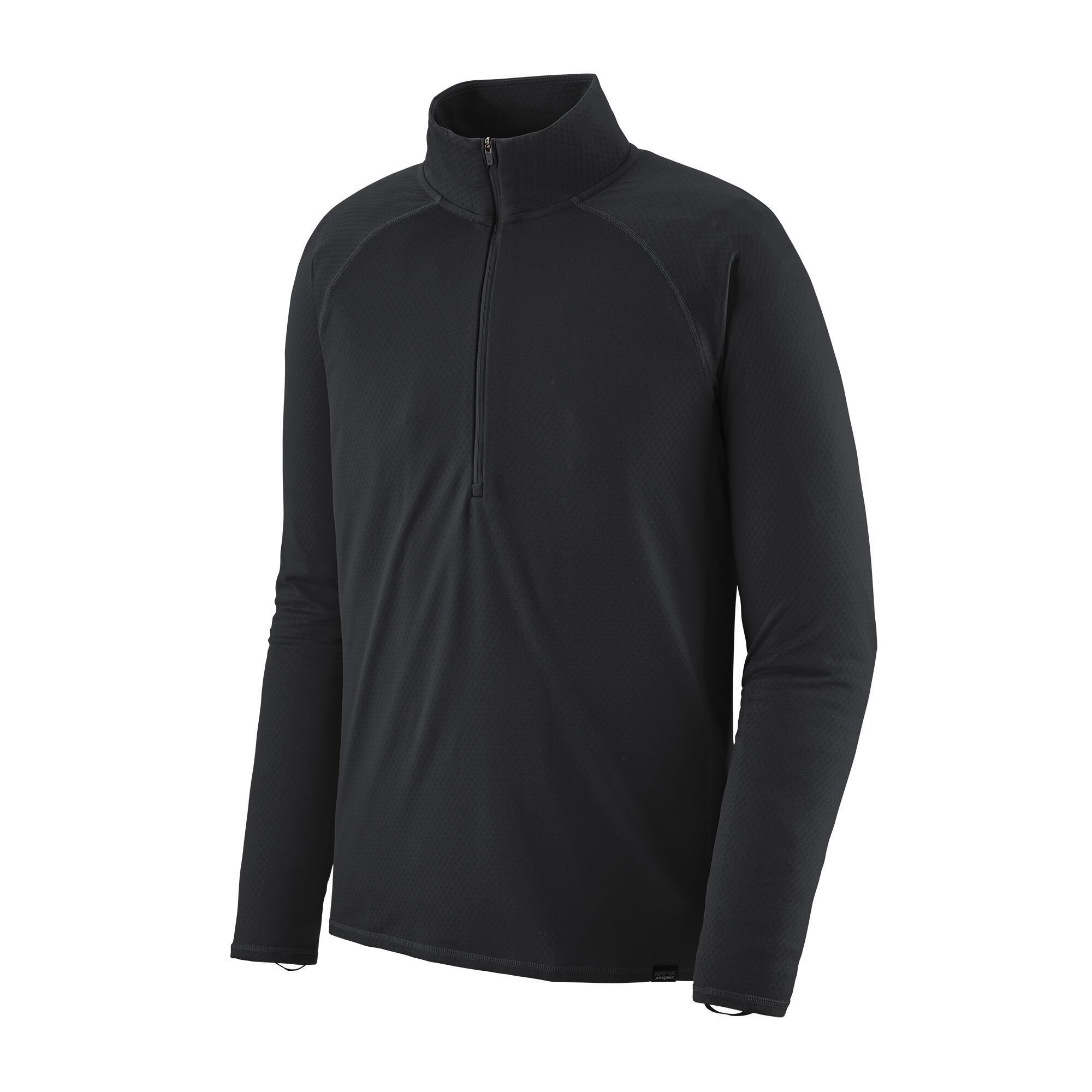 Patagonia Miesten Capilene Kerrastopaita - Kierrätetystä polyesterista, Black / S
