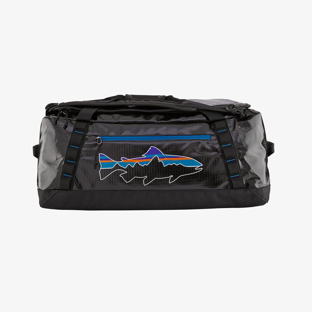 Patagonia Black Hole® Duffel Laukku 55L - 100% Kierrätetty polyesteri, Black w/Fitz Trout