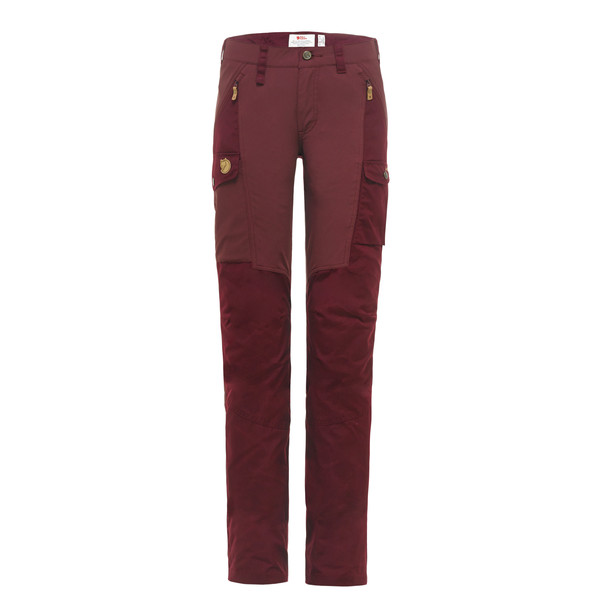 Fjällräven Nikka Trousers W - Dark Garnet - Naiset - 36