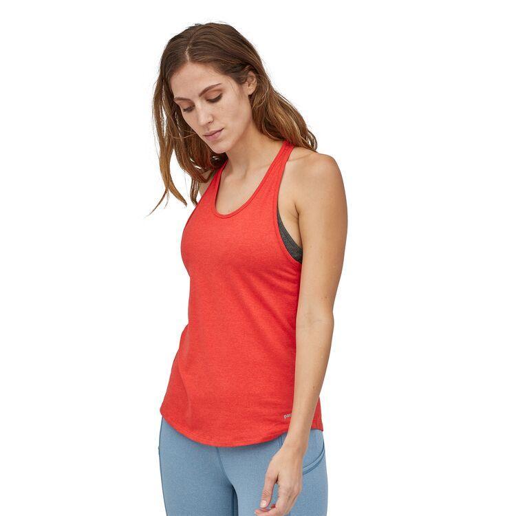Patagonia Naisten Seabrook Run Tank Toppi - Kierrätettyä polyesteria, Catalan Coral / S