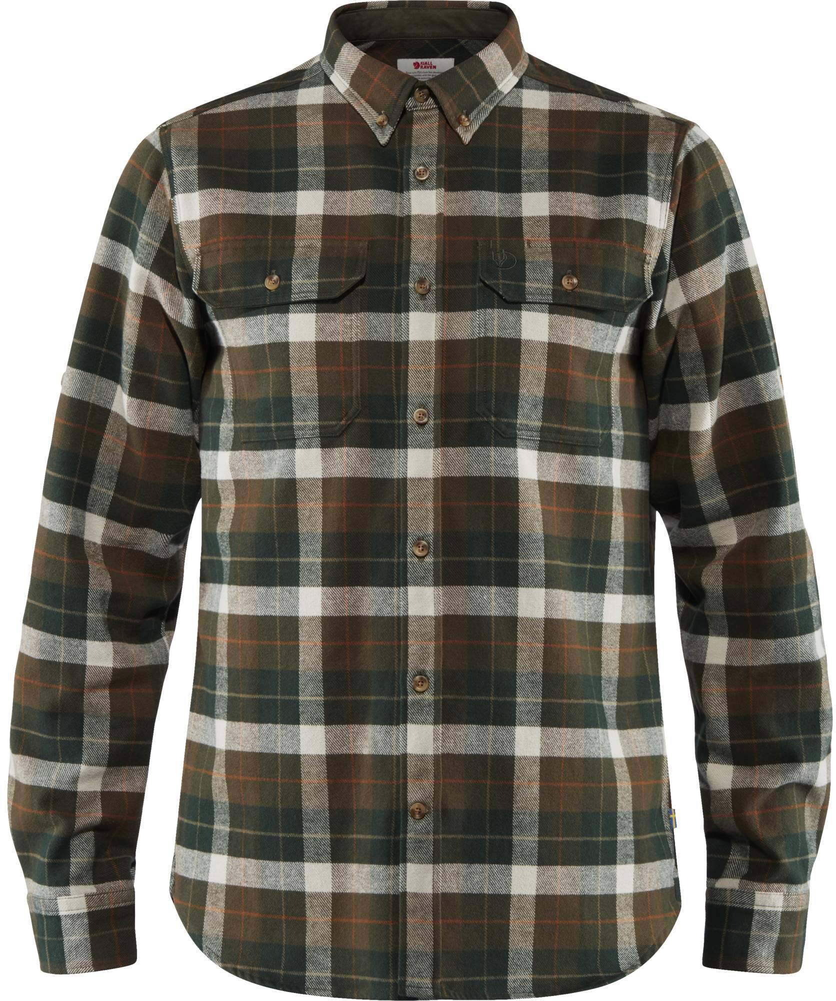 Singi Heavy Flannel Shirt Deep Forest L