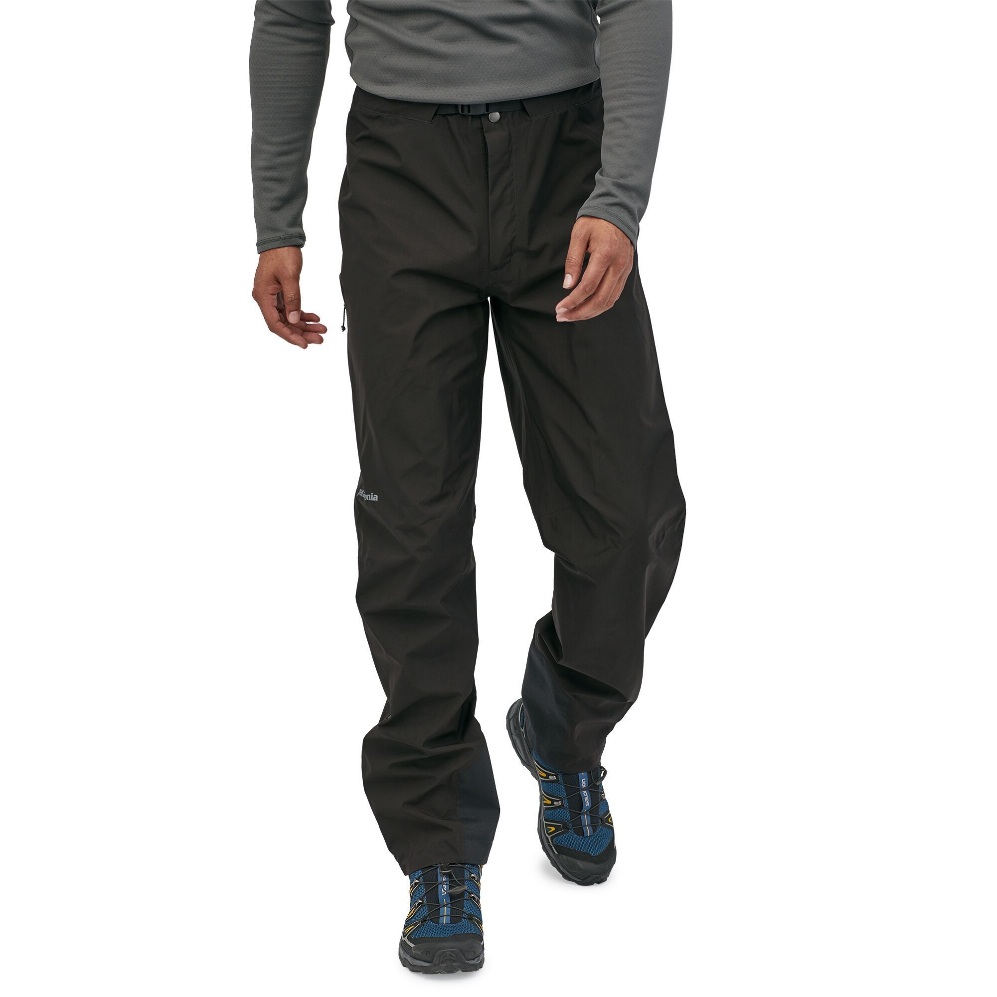 Patagonia Miesten Calcite Kuorihousut - Kierrätetystä Polyesterista, Black / S