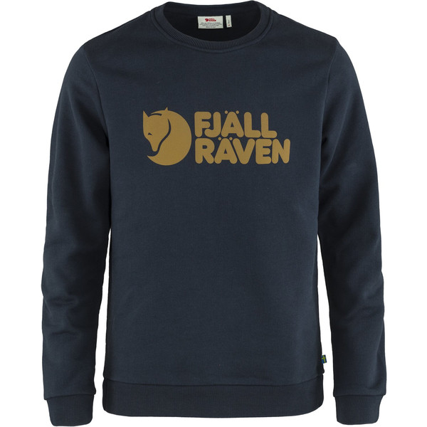 Fjällräven Fjällräven Logo Sweater M - Dark Navy - Miehet - L