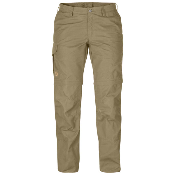 Fjällräven Karla Zip-off Trousers W - Sand - Naiset - 48