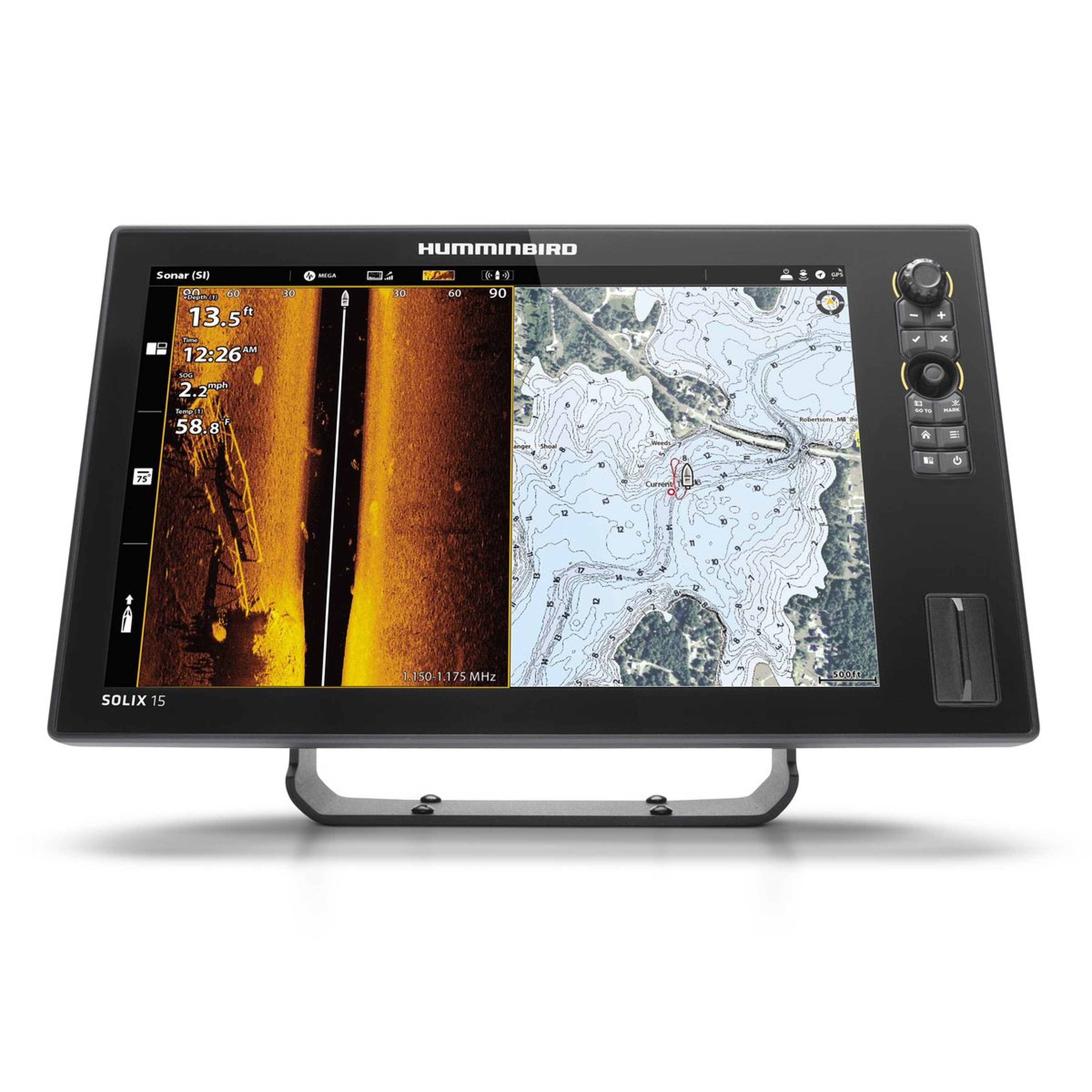 Humminbird solix 12 chirp msi+ gps g2