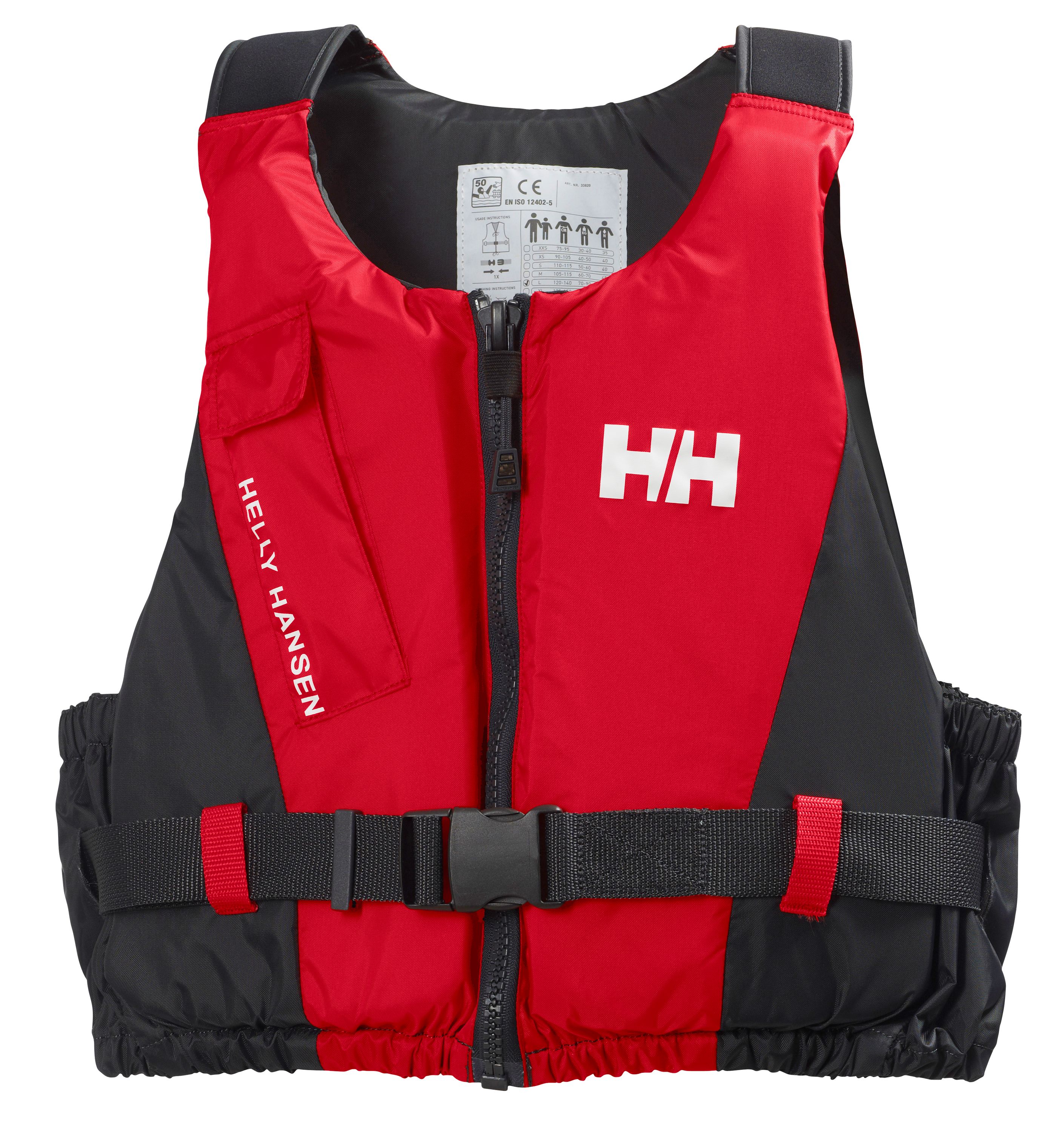 Helly hansen rider pelastusliivi, punainen, koko: 30/40kg