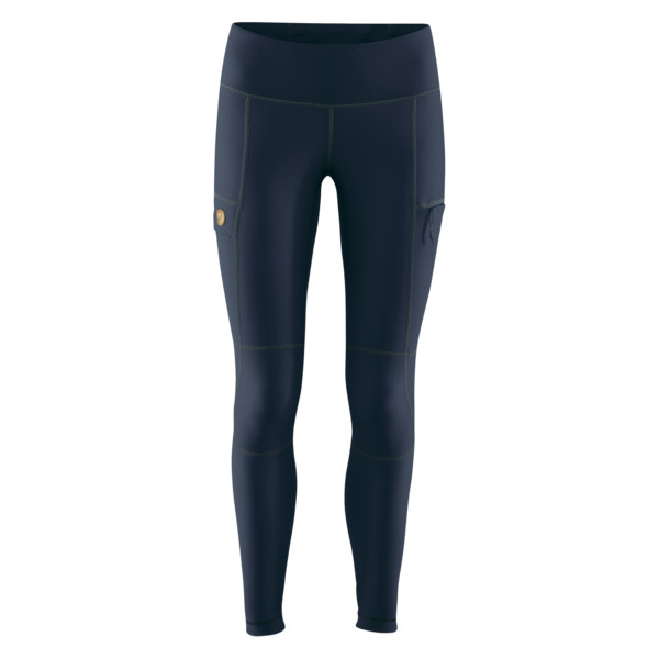 Fjällräven Abisko Trail Tights W - Navy-dark Navy - Naiset - L