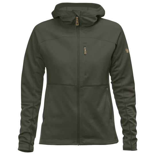 Fjällräven Abisko Trail Fleece W - Deep Forest - Naiset - XXS