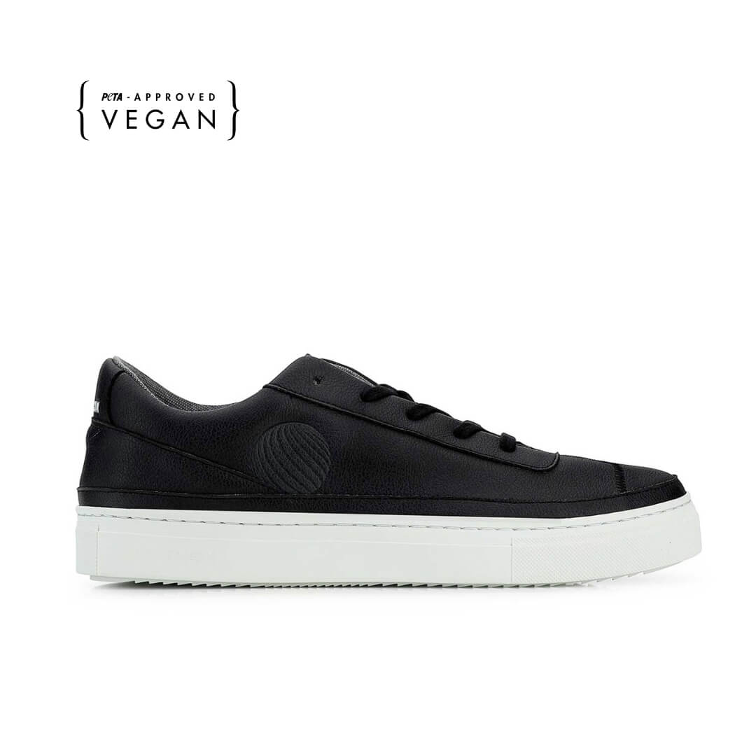 APL matalavartinen unisex-tennari - Vegaaninen, Monoblack / 41