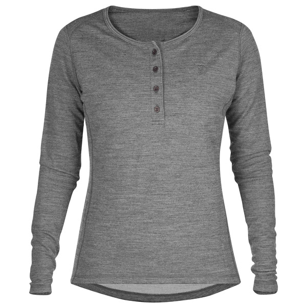 Fjällräven Base Sweater No.3 W - Grey - Naiset - XXS