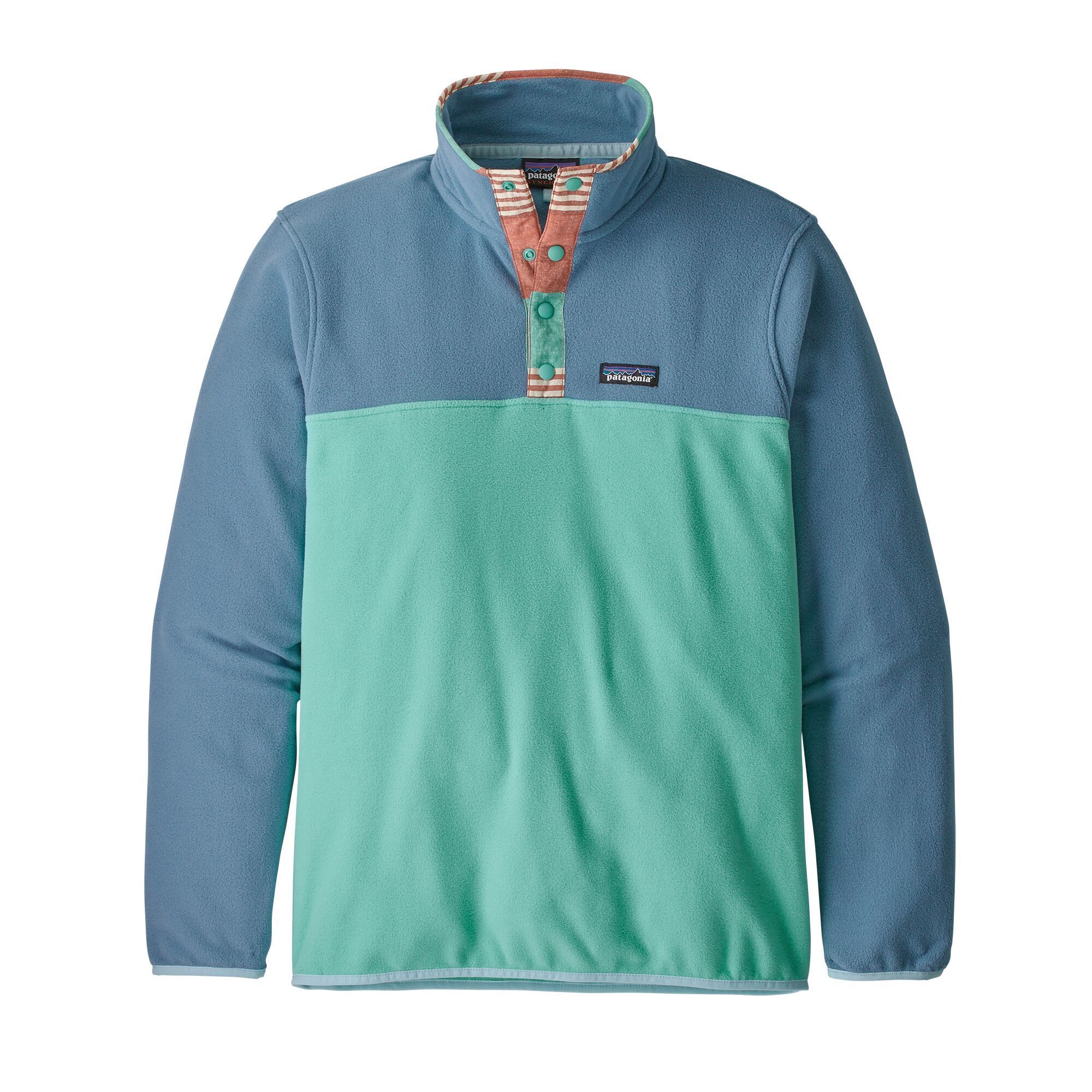 Patagonia Miesten Micro D Snap-T Fleece - Kierrätettyä polyesteria, Light Beryl Green / S