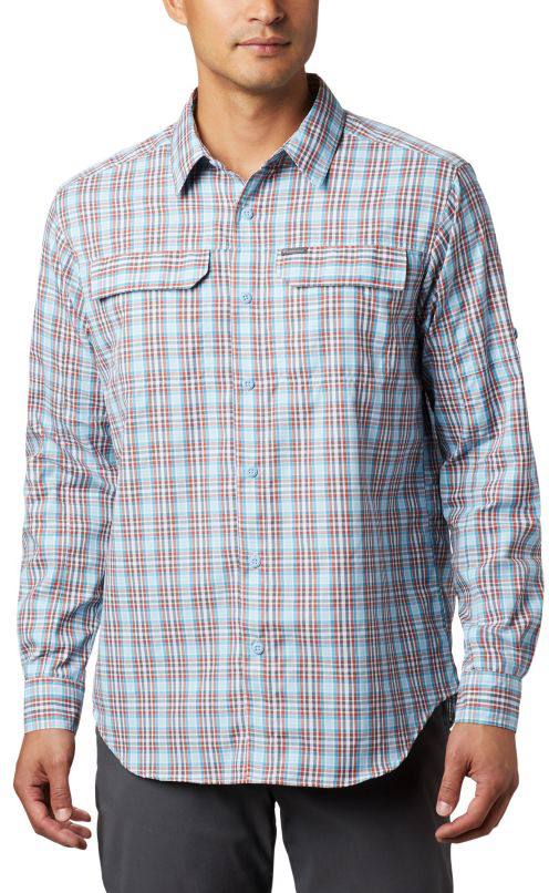 Silver Ridge 2.0 Plaid Long Sleeve Sininen / Punainen L