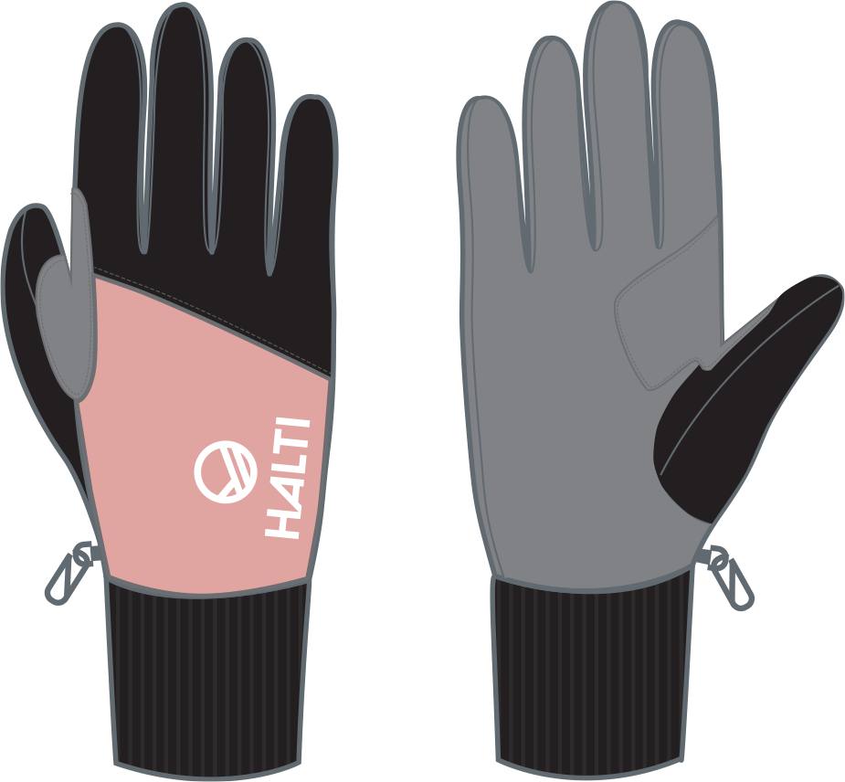XC Touring Gloves Coral XS
