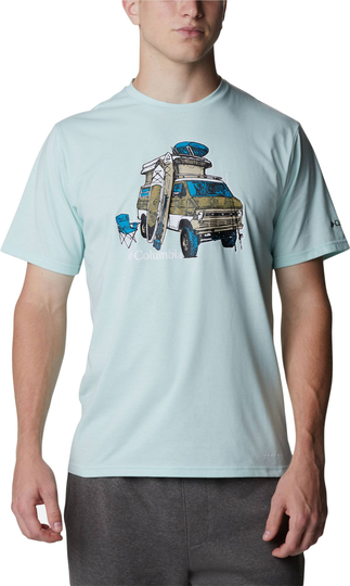Sun Trek Graphic SS Tee Ice XL