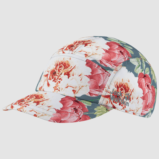 Flower W Cap Teal