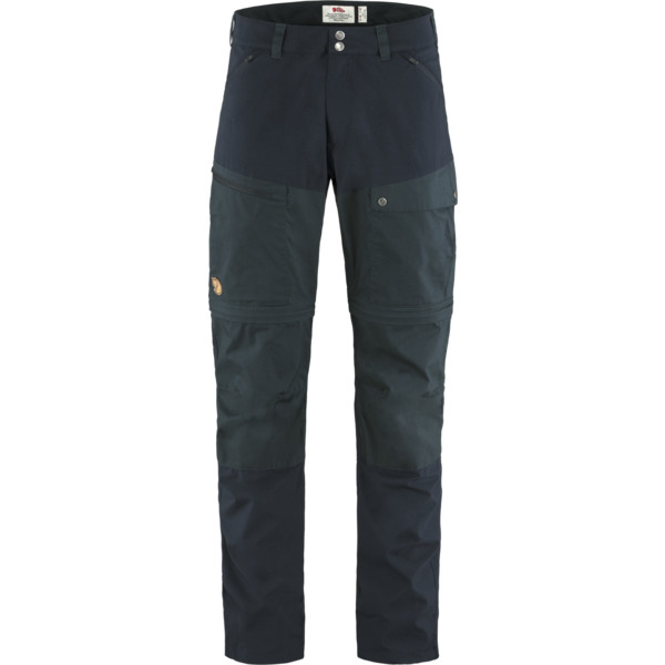 Fjällräven Abisko Midsummer Zip Off Trousers M - Dark Navy - Miehet - 46