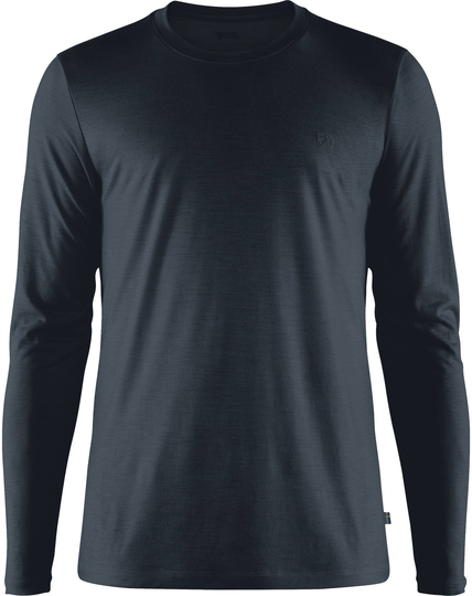 Abisko Wool LS M Dark navy L