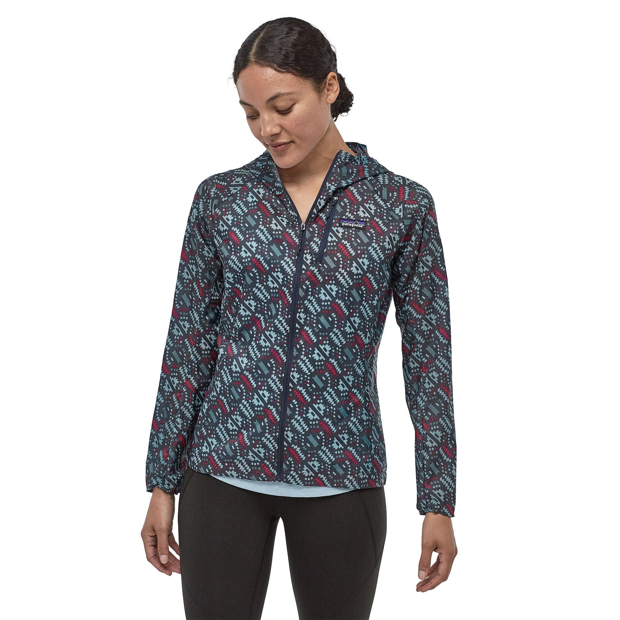 Patagonia Naisten Houdini Tuulitakki - 100% Kierrätettyä Nylonia, Icefall: Smolder Blue / XS