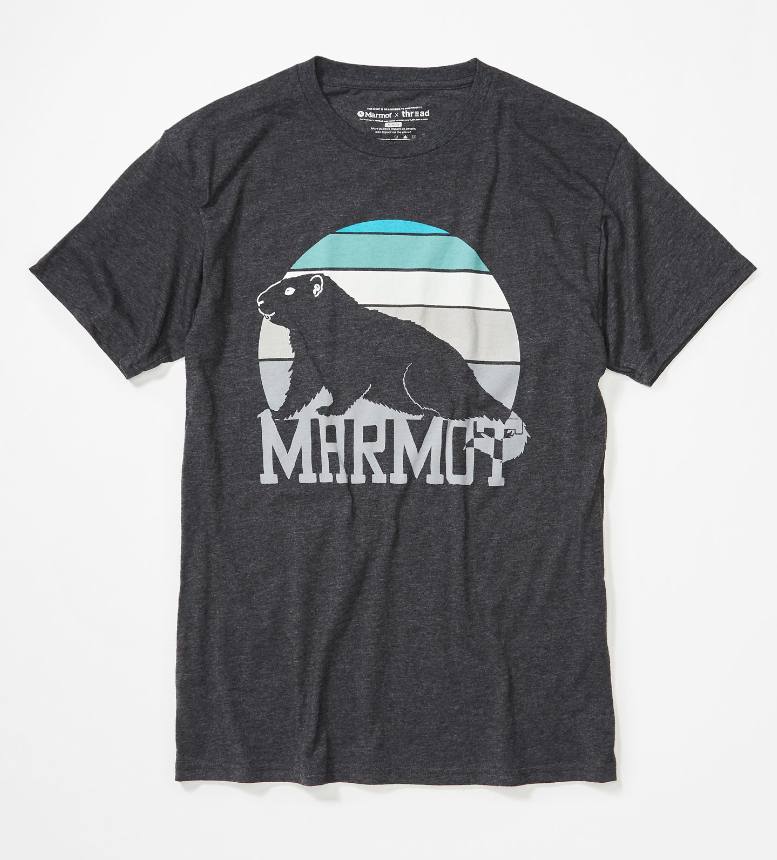 Dawning Marmot Tee SS Charcoal S