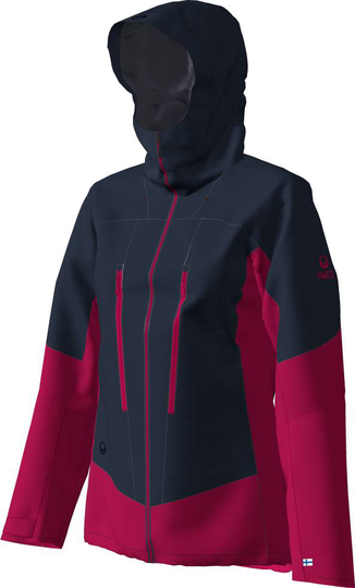 Pallas W+ II Warm Hybrid Jacket Musta / Pinkki 38