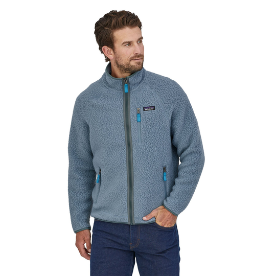 Miesten Patagonia Retro Pile Jacket – Fleecetakki, Light Plume Grey / S