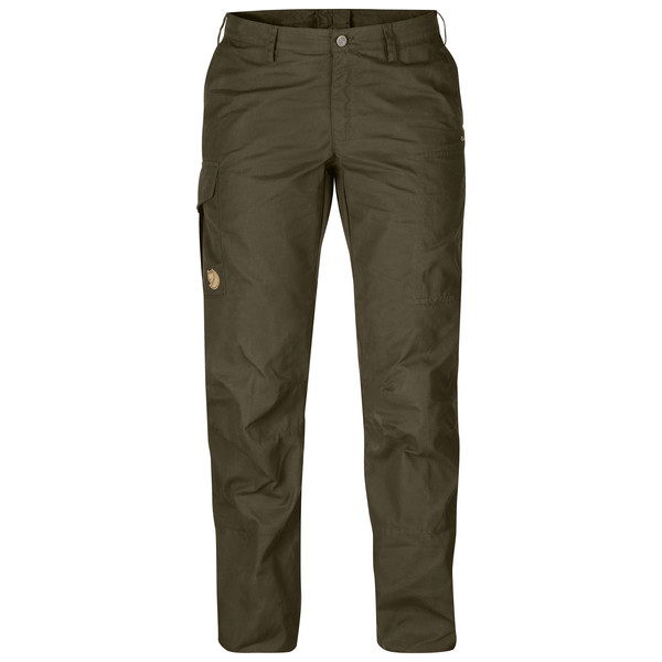 Fjällräven Karla Pro Trousers Curved W - Dark Olive - Naiset - 38