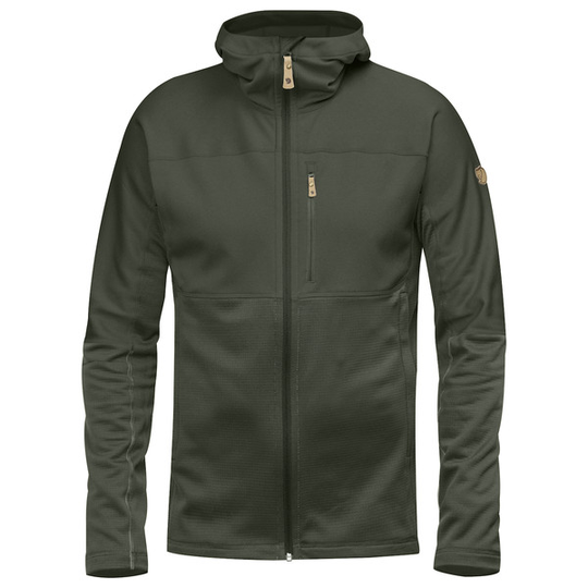 Fjällräven Abisko Trail Fleece M - Deep Forest - Miehet - L