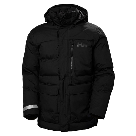 HH Tromsø miesten untuvatakki Musta, S