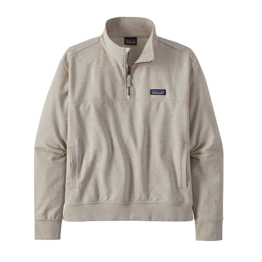 Patagonia Naisten Ahnya P/O paita - Luomupuuvillaa & Kierrätettyä polyesteria, Dyno White / XS