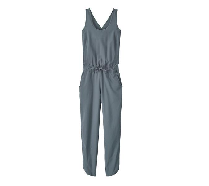 Patagonia Naisten Fleetwith Romper Jumpsuit-haalaripuku, Plume Grey / L