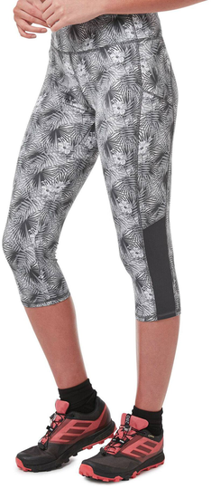 Women's Nosilife Luna Crop. Tights Vaaleanharmaa 8