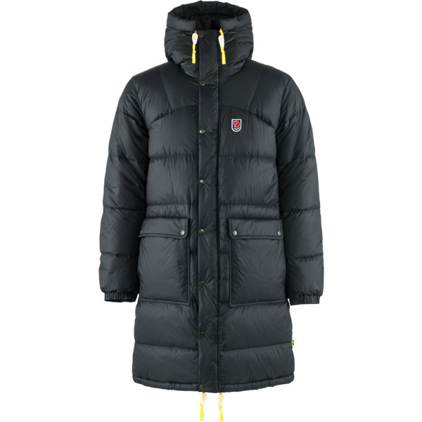 Fjällräven Expedition Long Down Parka M - Black - Miehet - L