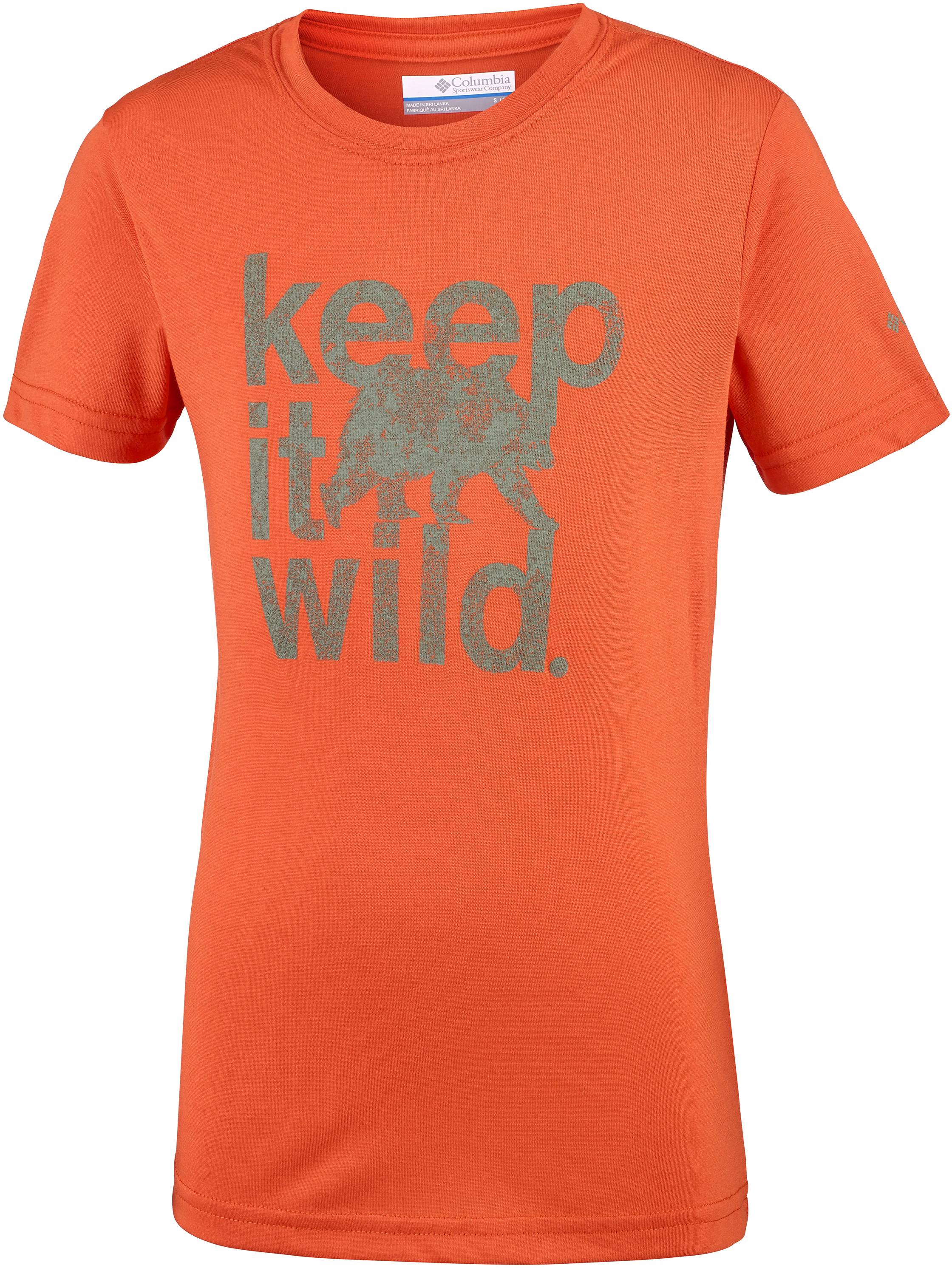 Mini Ridge Tee Kids Oranssi L