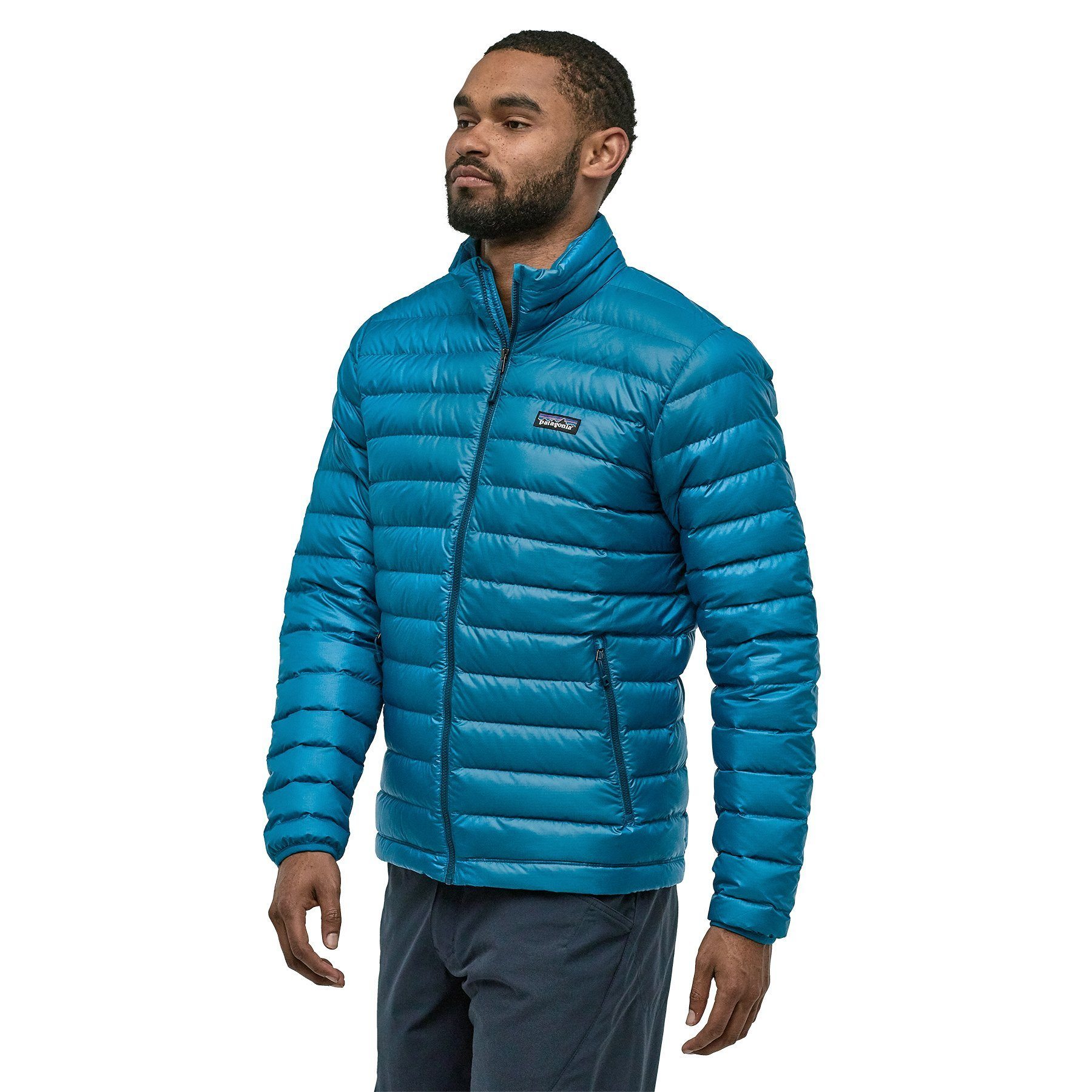 Patagonia Miesten Down Sweater Untuvatakki - Eettinen Untuva, Balkan Blue / S