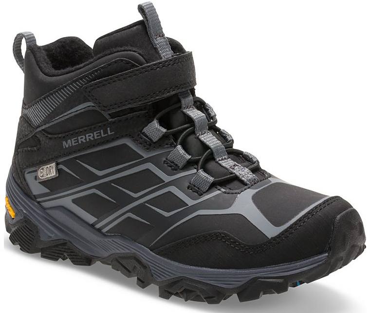 Moab Mid AC Kid Arctic Grip Musta / Harmaa 32